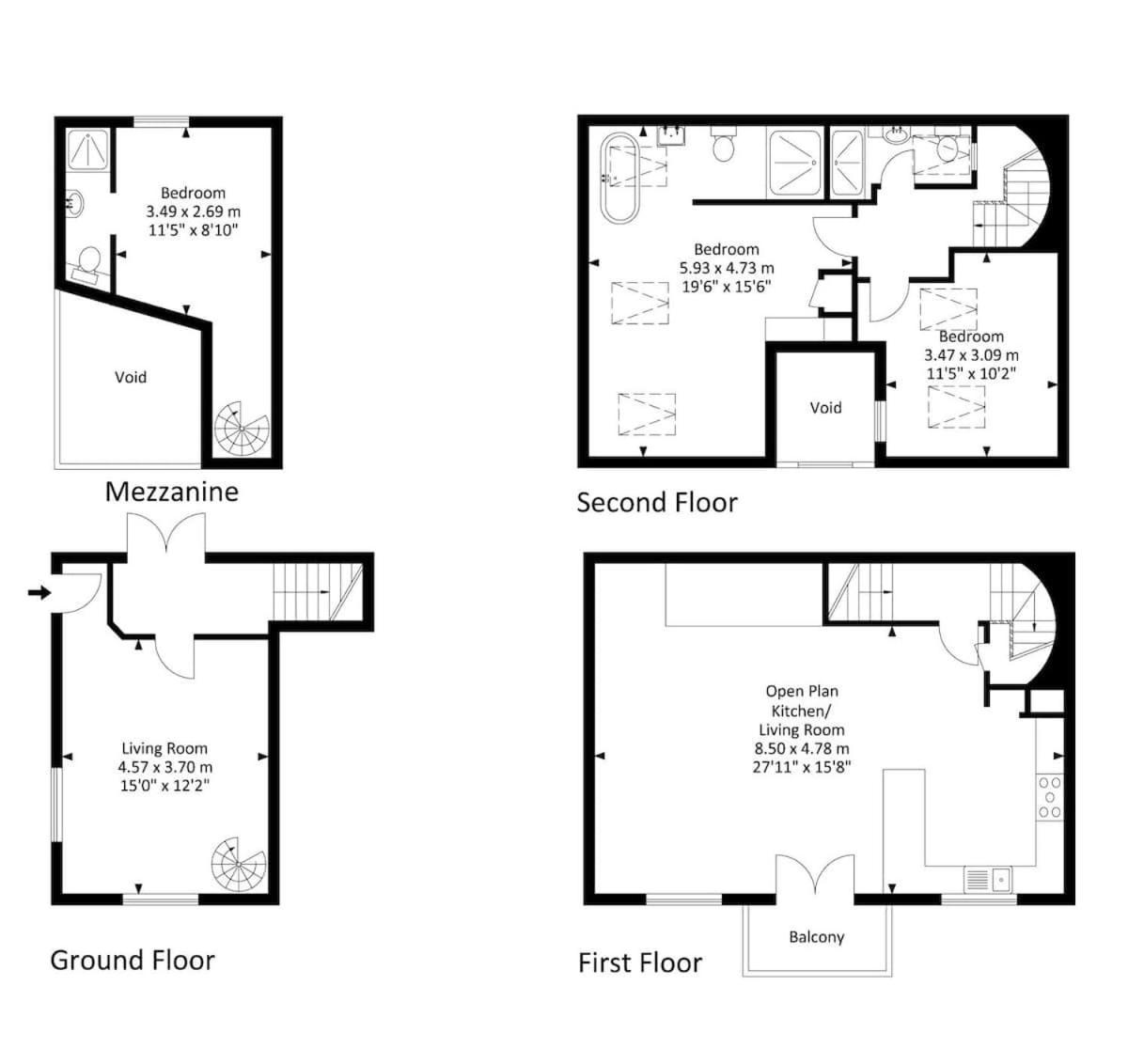 Converted Factory Loft Apartment Bristol Kültér fotó